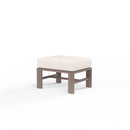 Sunset West Laguna Aluminum Ottoman with Cushion