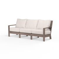 Sunset West Laguna Aluminum Sofa with Cushion