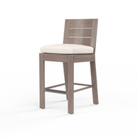 Sunset West Laguna Aluminum Barstool with Cushion