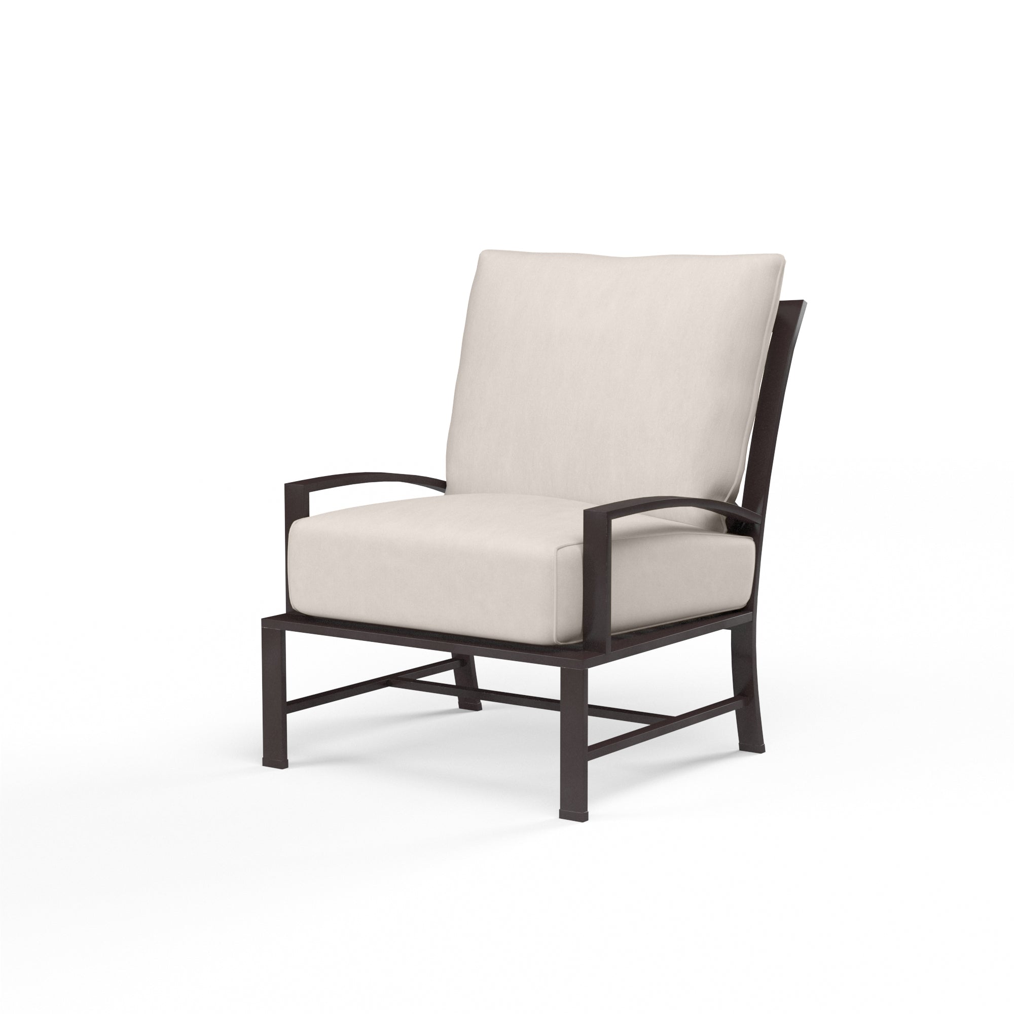 Sunset West La Jolla Aluminum Club Chair with Cushion