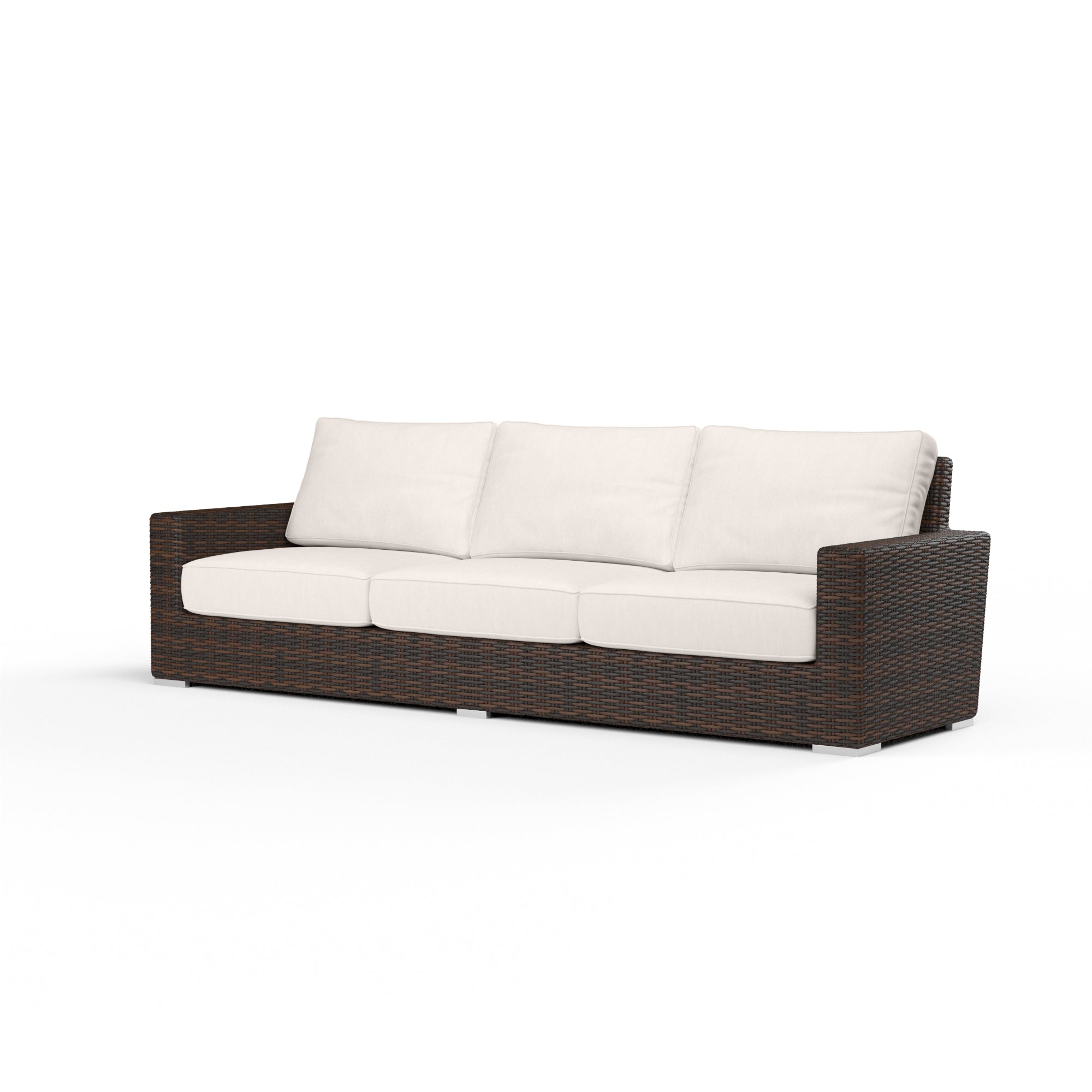 Sunset West Montecito Wicker Sofa with Cushion