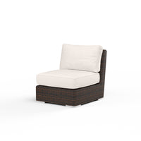 Sunset West Montecito Armless Club Chair with Cushion