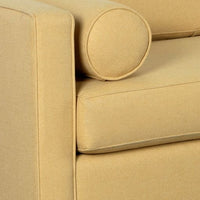 Sunpan Lautner Sofa Bed Chaise - Raf - Limelight Honey / Liv Dove