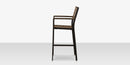 DecoScapes Napa Aluminum Stackable Bar Arm Chair