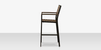 DecoScapes Napa Aluminum Stackable Bar Arm Chair