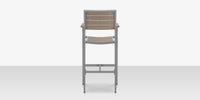 DecoScapes Napa Aluminum Stackable Bar Arm Chair