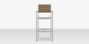 DecoScapes Napa Aluminum Stackable Bar Arm Chair