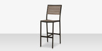 DecoScapes Napa Aluminum Stackable Bar Side Chair