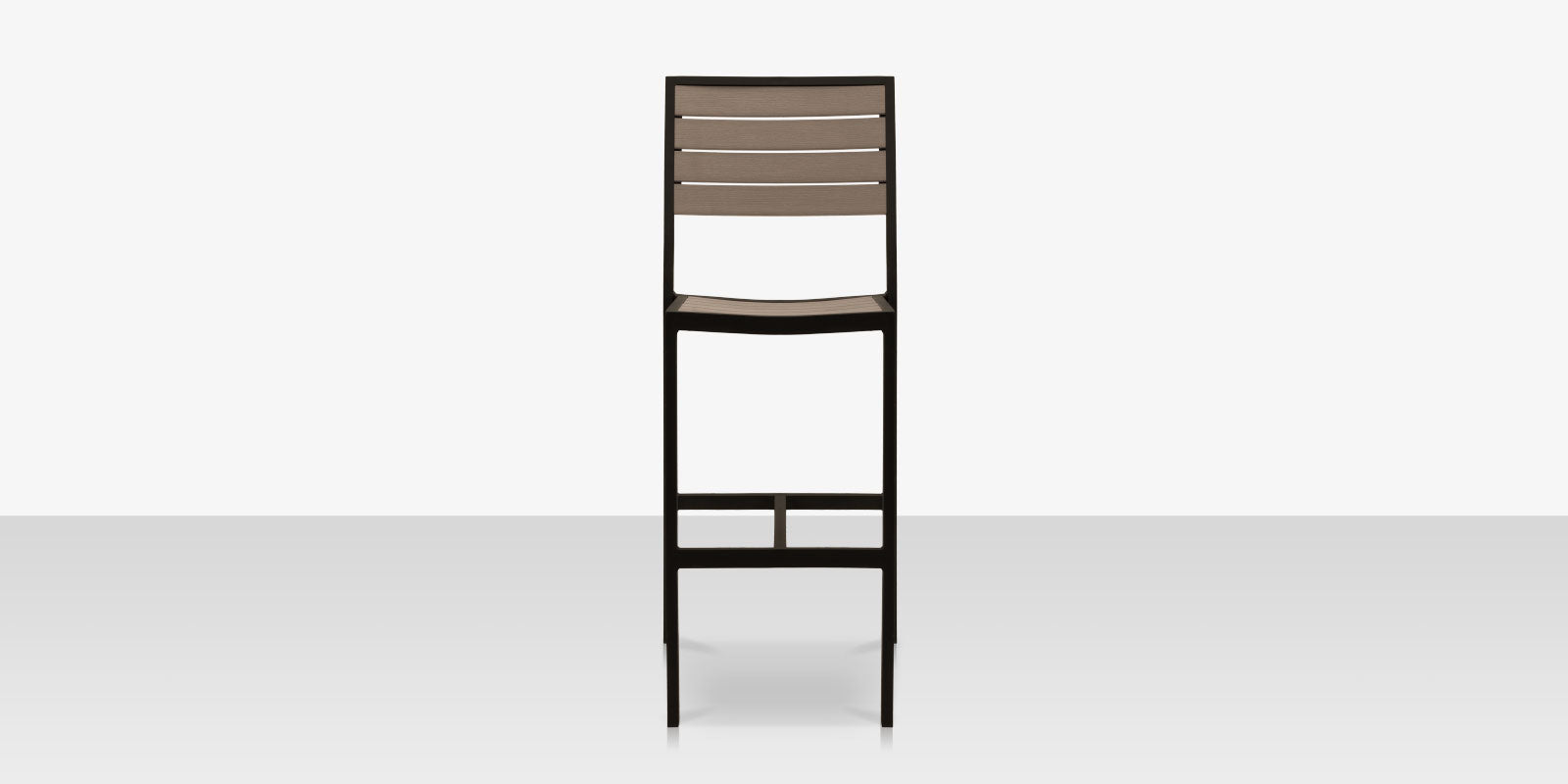 DecoScapes Napa Aluminum Stackable Bar Side Chair