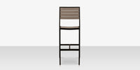 DecoScapes Napa Aluminum Stackable Bar Side Chair