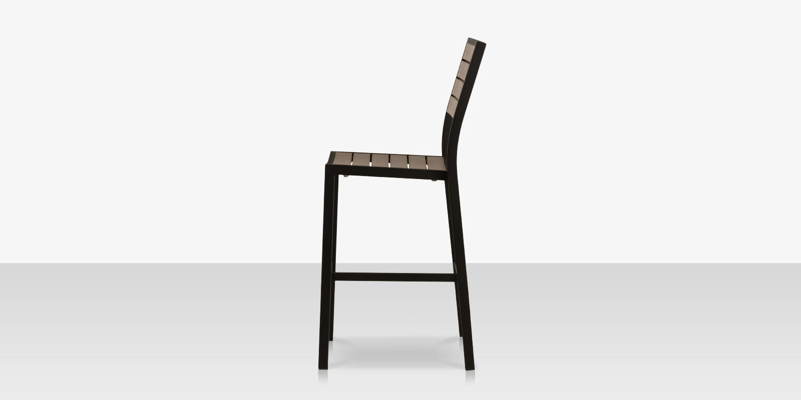 DecoScapes Napa Aluminum Stackable Bar Side Chair