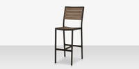 DecoScapes Napa Aluminum Stackable Bar Side Chair