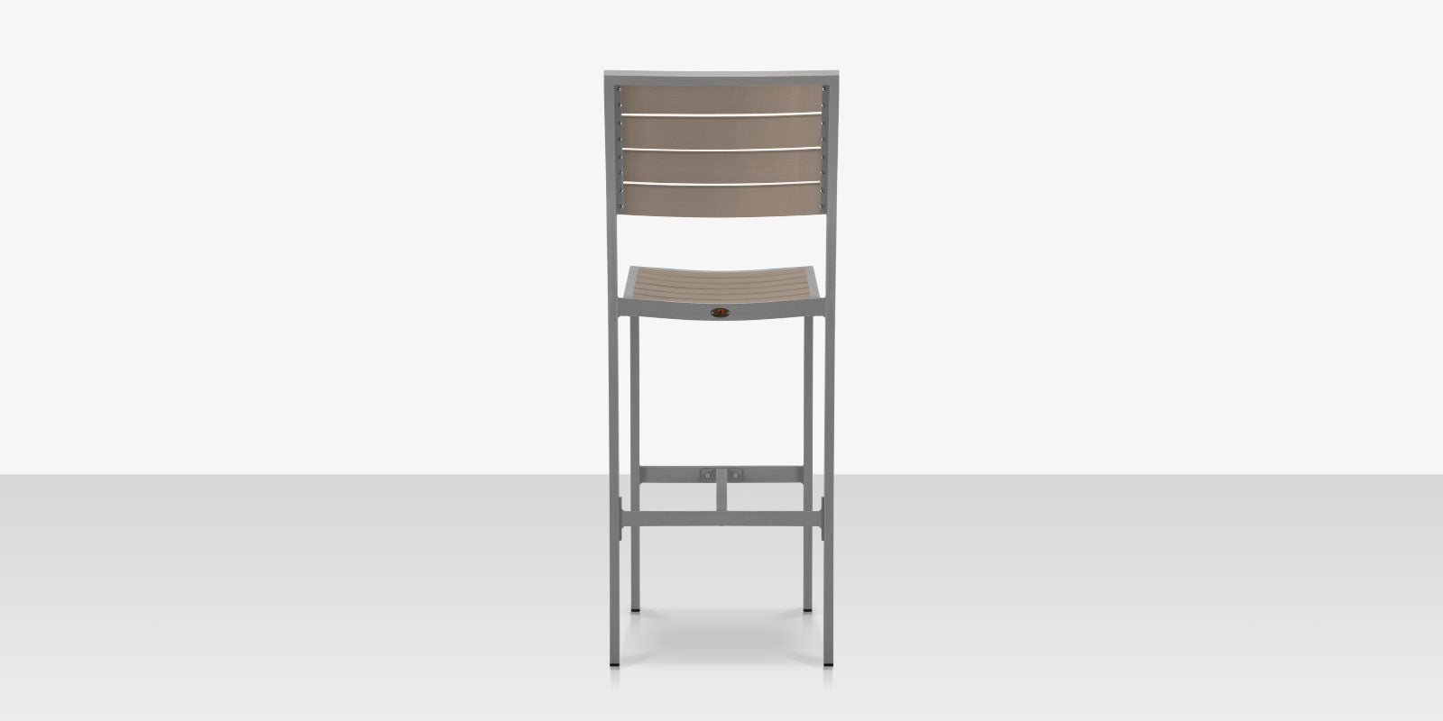 DecoScapes Napa Aluminum Stackable Bar Side Chair