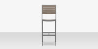 DecoScapes Napa Aluminum Stackable Bar Side Chair