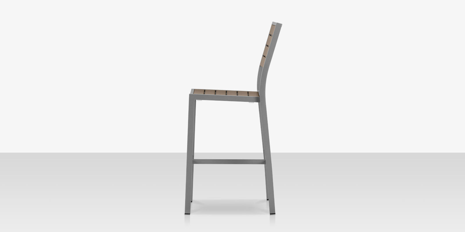 DecoScapes Napa Aluminum Stackable Bar Side Chair