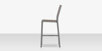DecoScapes Napa Aluminum Stackable Bar Side Chair