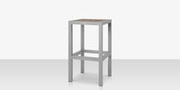 DecoScapes Napa Aluminum Backless Bar Stool