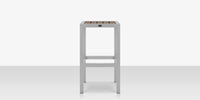 DecoScapes Napa Aluminum Backless Bar Stool