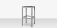 DecoScapes Napa Aluminum Backless Bar Stool