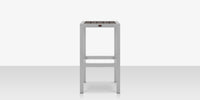 DecoScapes Napa Aluminum Backless Bar Stool