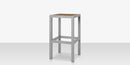 DecoScapes Napa Aluminum Backless Bar Stool