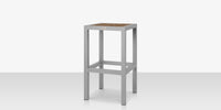 DecoScapes Napa Aluminum Backless Bar Stool