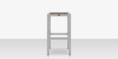 DecoScapes Napa Aluminum Backless Bar Stool
