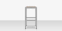 DecoScapes Napa Aluminum Backless Bar Stool