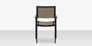 DecoScapes Napa Aluminum Stackable Dining Arm Chair