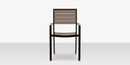 DecoScapes Napa Aluminum Stackable Dining Arm Chair