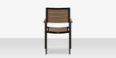 DecoScapes Napa Aluminum Stackable Dining Arm Chair