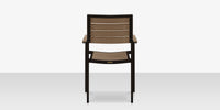 DecoScapes Napa Aluminum Stackable Dining Arm Chair