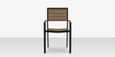 DecoScapes Napa Aluminum Stackable Dining Arm Chair