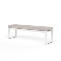 Sunset West Newport Dining Bench with Cushion