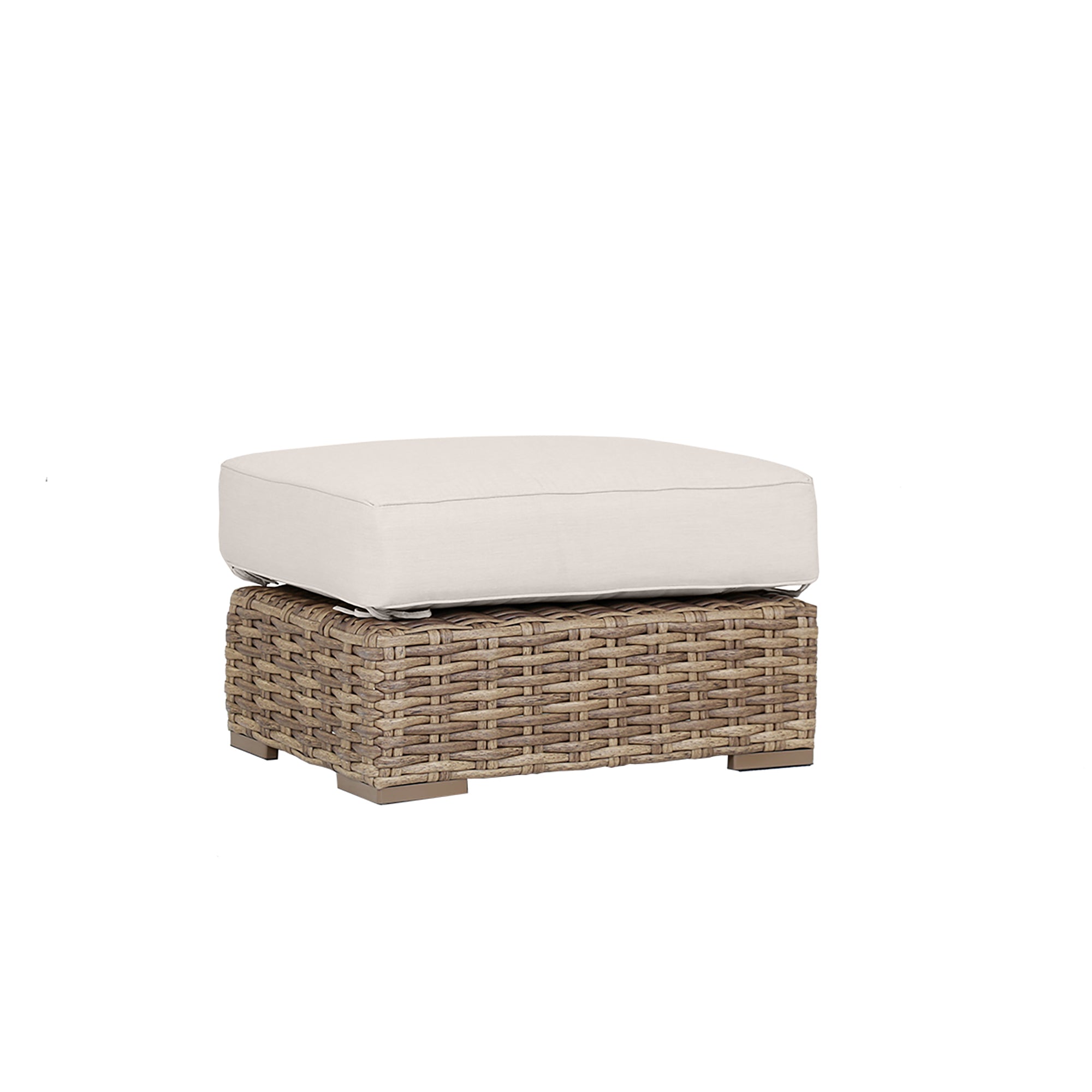 Sunset West Havana Ottoman with Cushion
