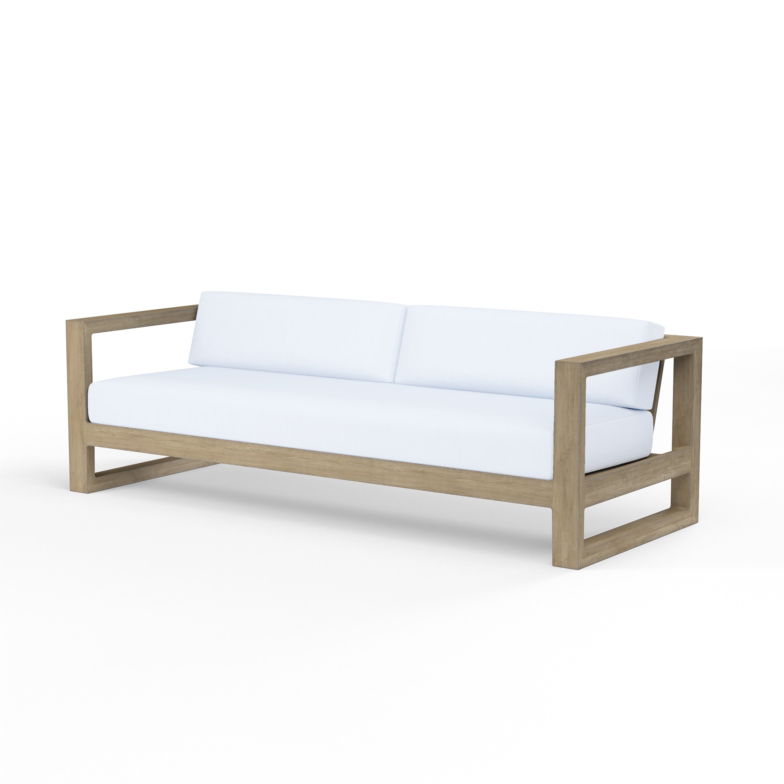 Sunset West Coastal Teak Sofa, No Welt
