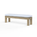 Sunset West Dining Bench in Coastal Teak