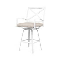 Sunset West Bristol Swivel Counter Stool with Cushion