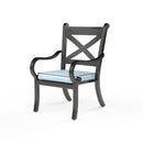 Sunset West Monterey Swivel Dining Chair with Cushion