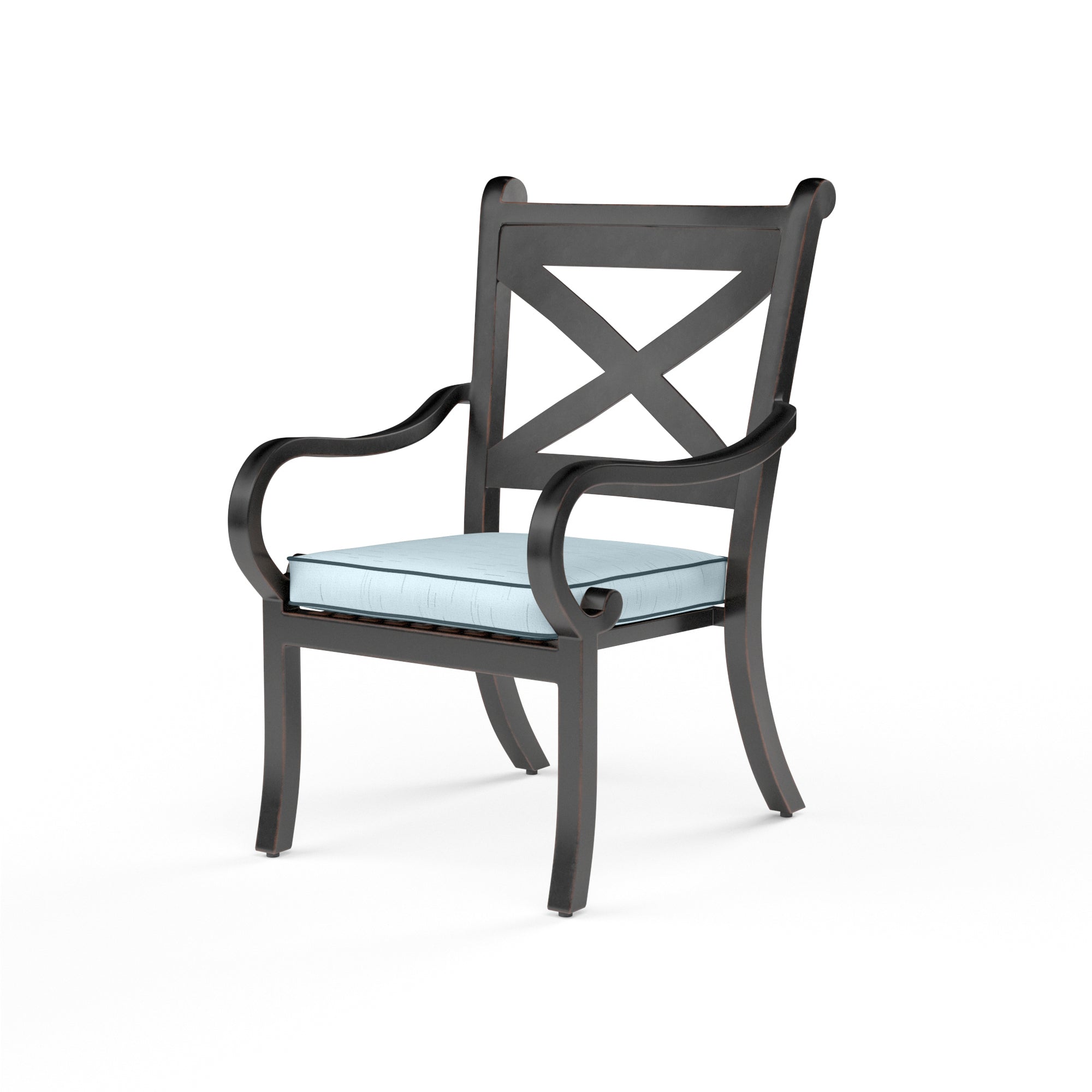 Sunset West Monterey Swivel Dining Chair with Cushion