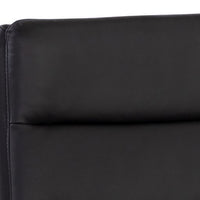 Sunpan Zelia Dinng Chair - Linea Black Leather - Set of Two