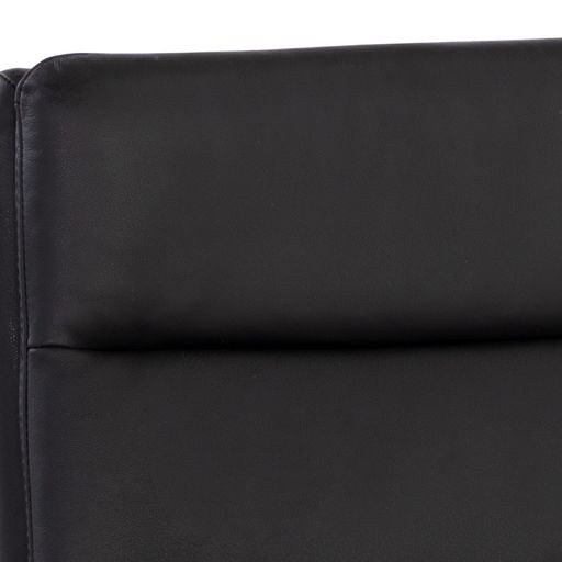Sunpan Zelia Dinng Chair - Linea Black Leather - Set of Two