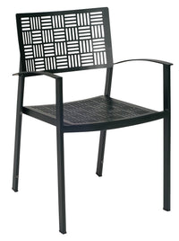 Woodard New Century Dining Armchair - Stackable