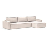 Innovation Living Newilla Sofa Bed Lounger with Standard  Arms