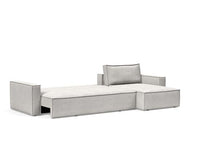 Innovation Living Newilla Sofa Bed Lounger with Standard  Arms