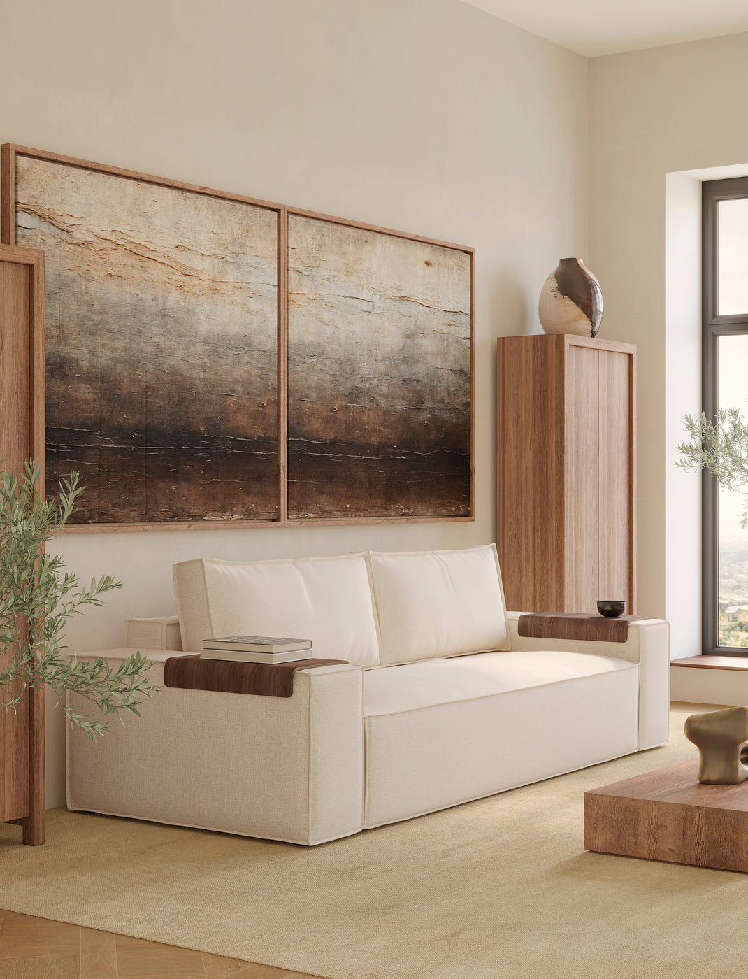Innovation Living Newilla Sofa Bed with Wide Arms