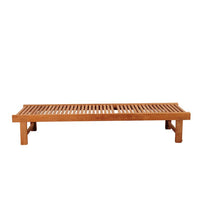 International Home Miami Amazonia Maasdam 2 Piece Teak Patio Lounger Set