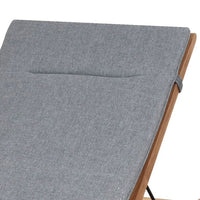 International Home Miami Amazonia Maasdam 2 Piece Teak Patio Lounger Set
