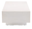 Sunset West GRFC Faux Bois Coffee Table, Bone Finish