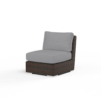 Sunset West Montecito Armless Club Chair with Cushion